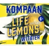 Kompaan - When life gives you lemon (5%) gedronken op 23-8-2019, waardering 2.50